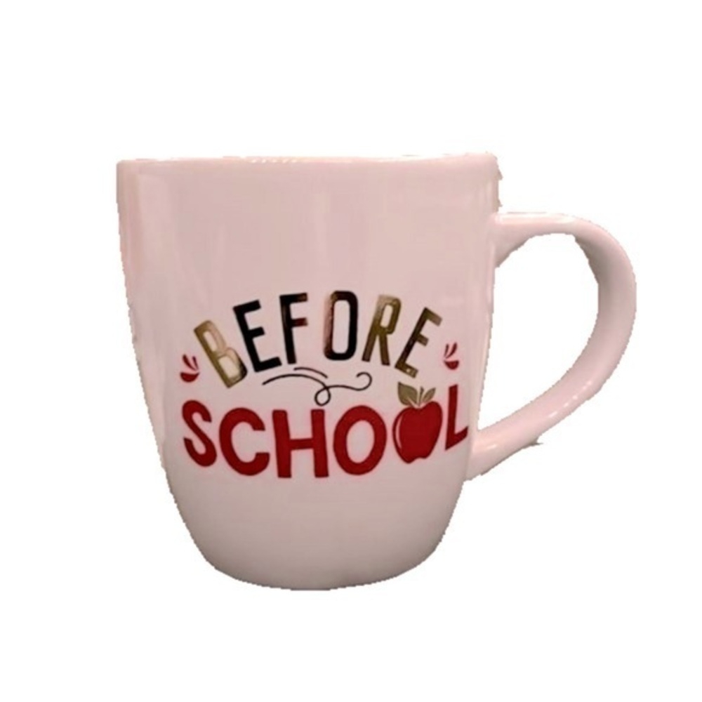 Teacher's Coffee Mug with Red Apples by Boston Warehouse